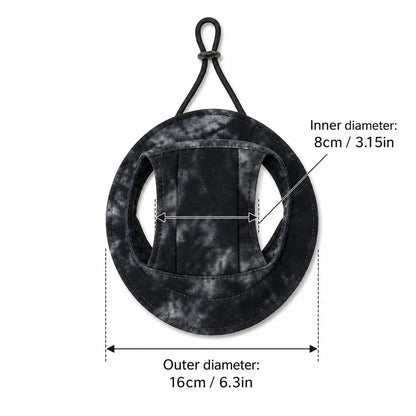 Cute Adjustable Dog Bucket Hat for Small Dogs & Puppies