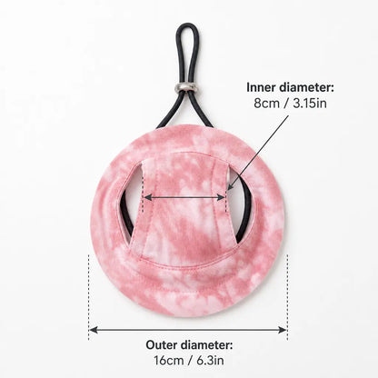 Cute Adjustable Dog Bucket Hat for Small Dogs & Puppies